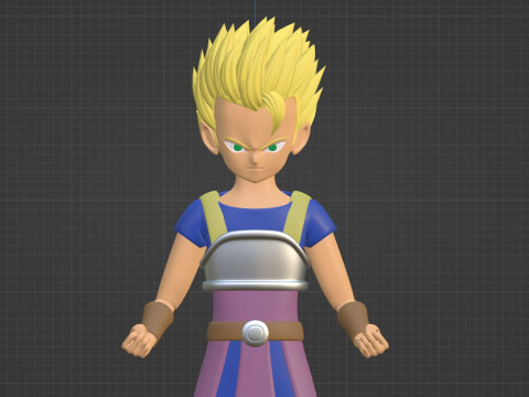 Cabba - Dragonball Super Modelo 3D