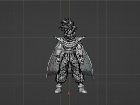 Son Gohan Super Saiyan - Dragonball Z 3D Model