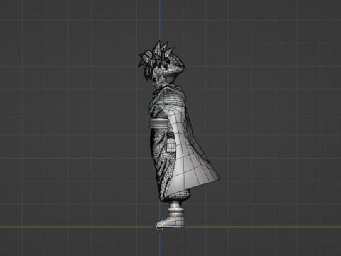 Son Gohan Super Saiyan - Dragonball Z 3D Model