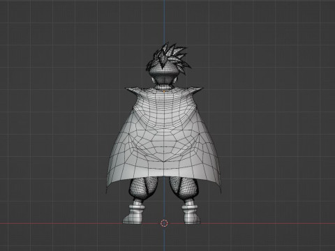 Son Gohan Super Saiyan - Dragonball Z 3D Model