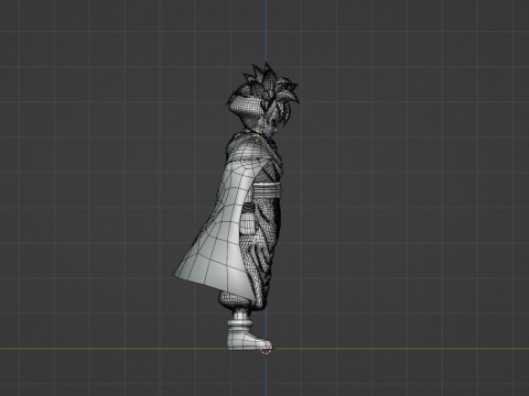 Son Gohan Super Saiyan - Dragonball Z 3D Model
