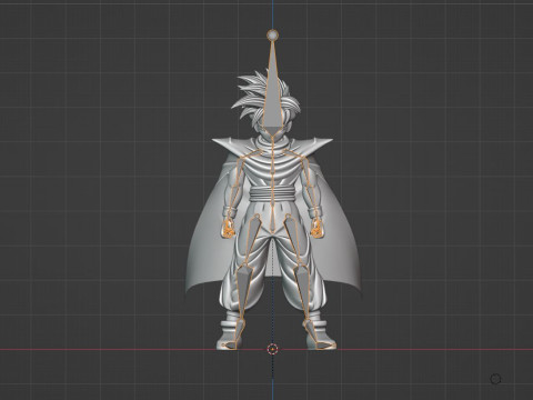 Son Gohan Super Saiyan - Dragonball Z 3D Model
