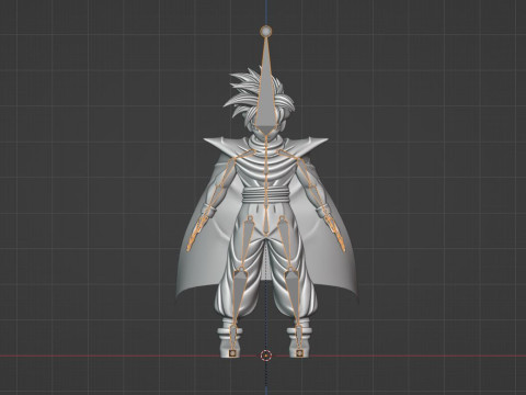 Son Gohan Super Saiyan - Dragonball Z 3D Model