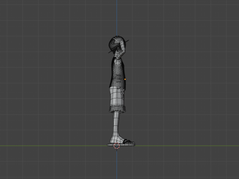 Monkey D Luffy - One Piece Modèle 3D