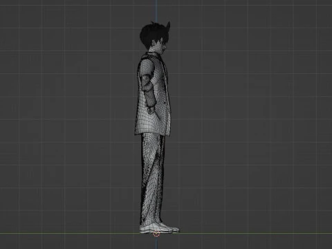 Jiji - Dandadan 3D Model