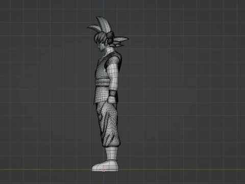 Son Goku - Dragonball DAIMA 3D Model