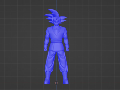 Son Goku - Dragonball DAIMA Modello 3D