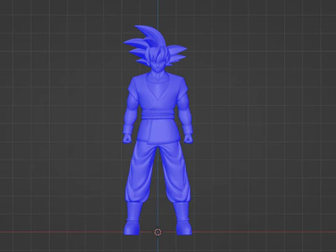 Son Goku - Dragonball DAIMA 3D Model