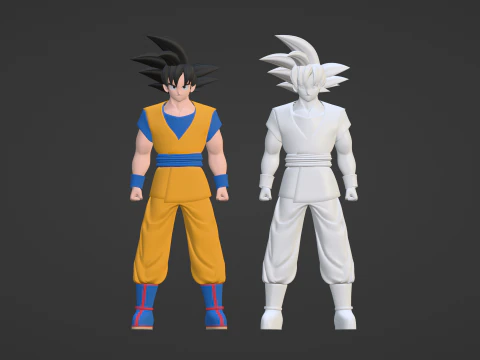 Son Goku - Dragonball DAIMA 3D Model
