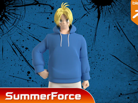 Shin Asakura - Sakamoto Days 3D Model