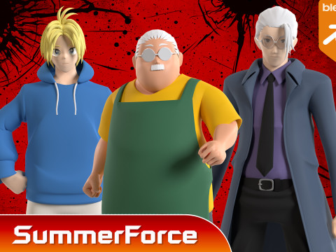 Shin Asakura - Sakamoto Days Model 3D