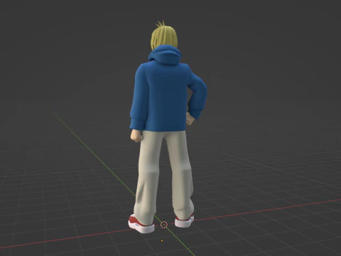 Shin Asakura - Sakamoto Days 3D Model