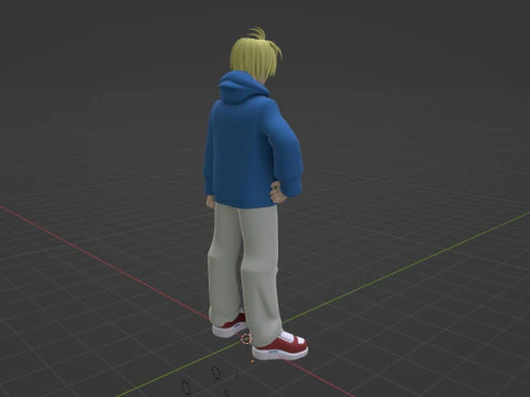 Shin Asakura - Sakamoto Days 3D Model
