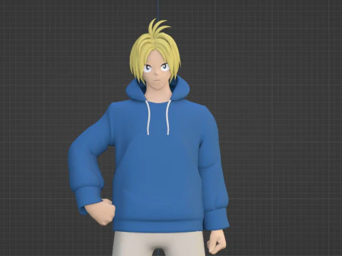 Shin Asakura - Sakamoto Days 3D Model