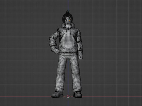 Shin Asakura - Sakamoto Days Model 3D