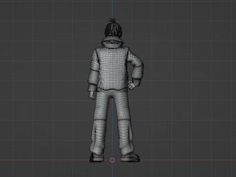 Shin Asakura - Sakamoto Days 3D Model