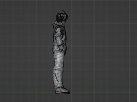 Shin Asakura - Sakamoto Days Model 3D