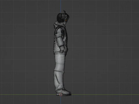 Shin Asakura - Sakamoto Days 3D Model