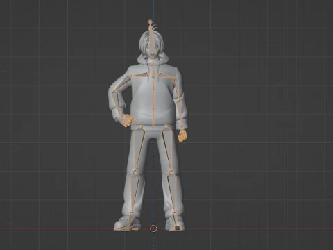 Shin Asakura - Sakamoto Days 3D Model