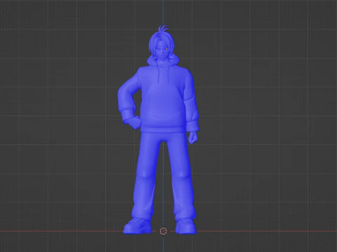 Shin Asakura - Sakamoto Days 3D Model