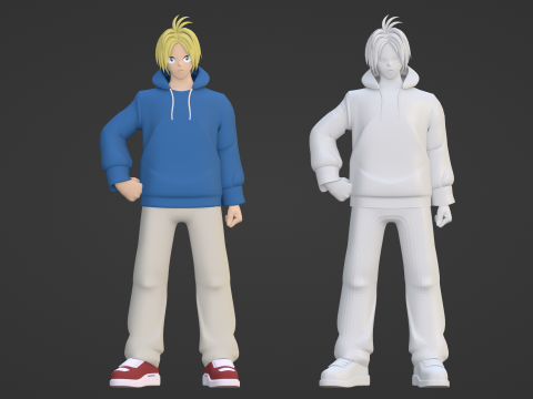 Shin Asakura - Sakamoto Days Model 3D