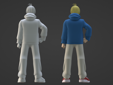 Shin Asakura - Sakamoto Days Model 3D