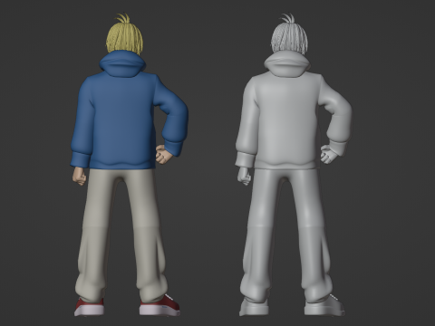 Shin Asakura - Sakamoto Days Model 3D