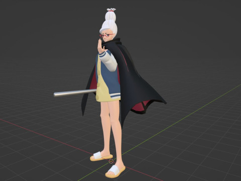 Seiko Ayase - Dandadan 3D Model