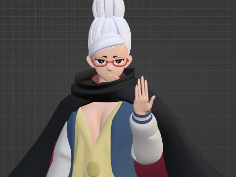 Seiko Ayase - Dandadan 3D Model