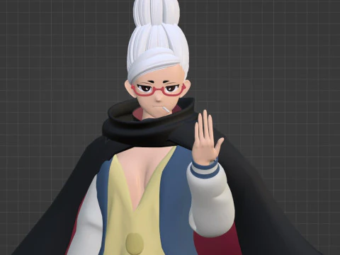 Seiko Ayase - Dandadan 3D Model