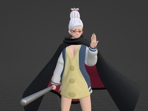 Seiko Ayase - Dandadan 3D Model