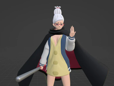 Seiko Ayase - Dandadan 3D Model