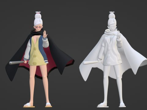 Seiko Ayase - Dandadan 3D Model