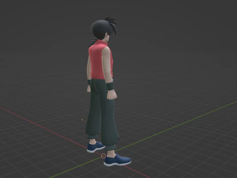 Ranma Saotome - Ranma 3D Model