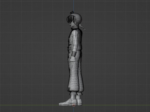 Ranma Saotome - Ranma Model 3D