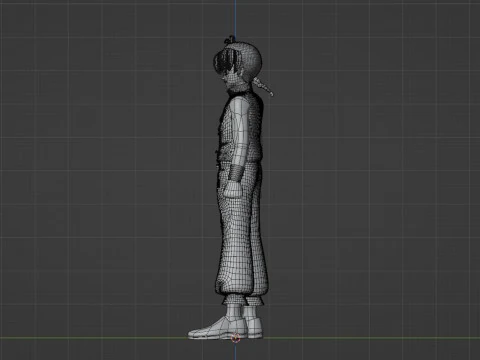 Ranma Saotome - Ranma 3D Model