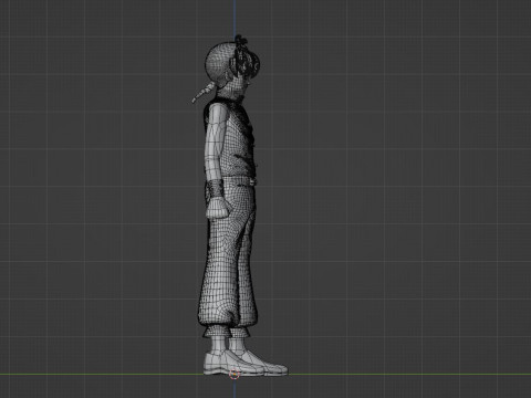 Ranma Saotome - Ranma Model 3D