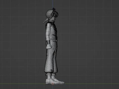 Ranma Saotome - Ranma 3D Model