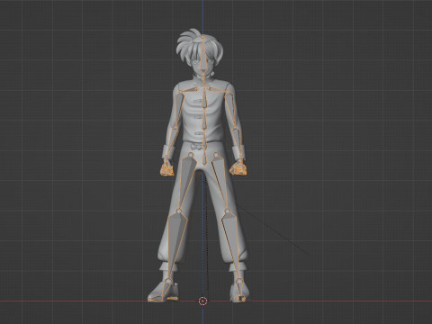 Ranma Saotome - Ranma Model 3D