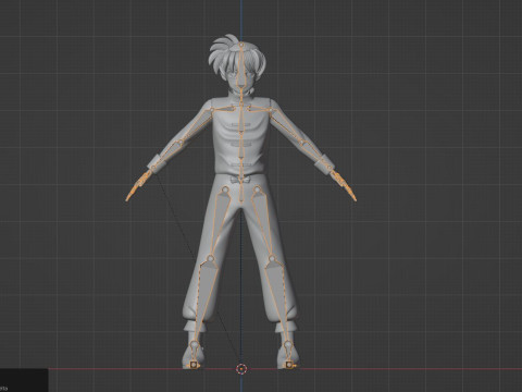 Ranma Saotome - Ranma Model 3D