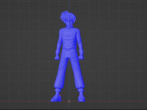 Ranma Saotome - Ranma Model 3D