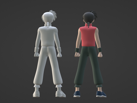 Ranma Saotome - Ranma Model 3D