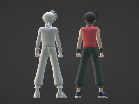 Ranma Saotome - Ranma 3D Model