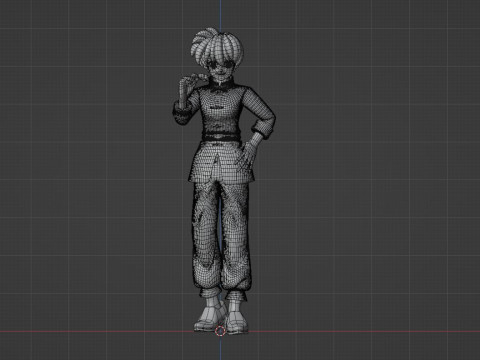 Ranma Saotome Female - Ranma 3D Model