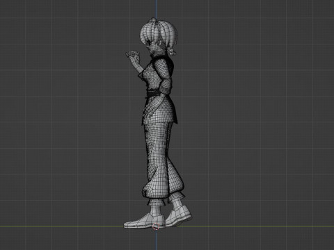 Ranma Saotome Female - Ranma 3D Model