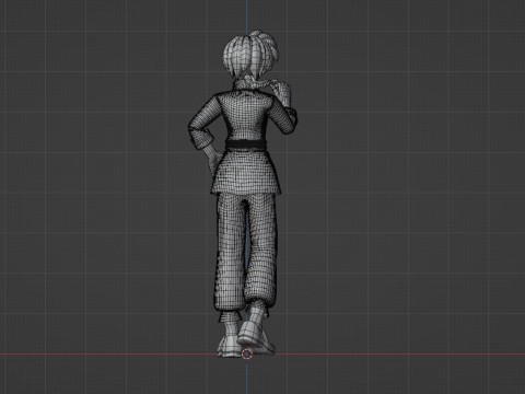 Ranma Saotome Female - Ranma 3D Model