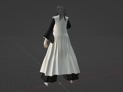 Byakuya Kuchiki - Bleach 3D 模型