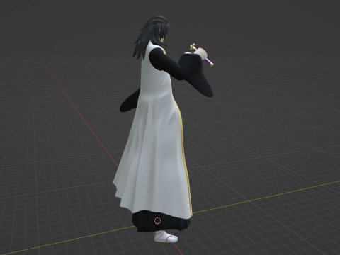 Byakuya Kuchiki - Bleach 3D 模型