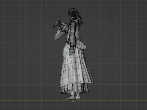 Byakuya Kuchiki - Bleach 3D Model