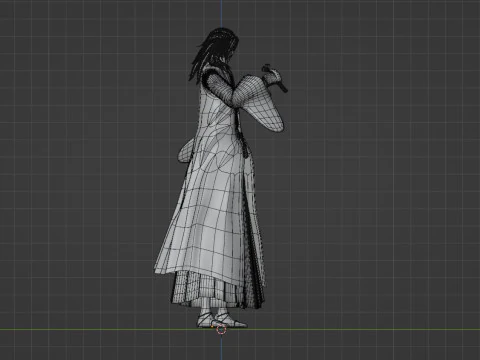 Byakuya Kuchiki - Bleach 3D Model